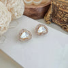 Victorian heart studs