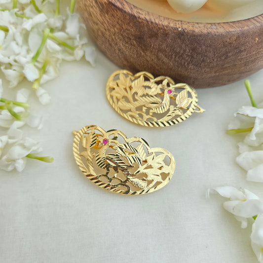Traditional mayura hairpins(1 pair)