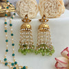 Pearl chain earrings