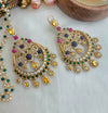 Big multicolored chandbali