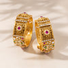 Openable Rajwadi Gold-Plated Bangles with Traditional Detailing( pair )