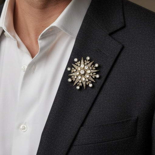 Star victorian broach