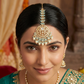 Firoza and kundan maang tikka