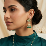 Small kundan jhumki