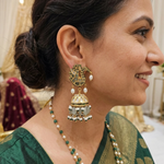 Beautiful peacock jhumka