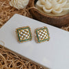 Jadau square studs