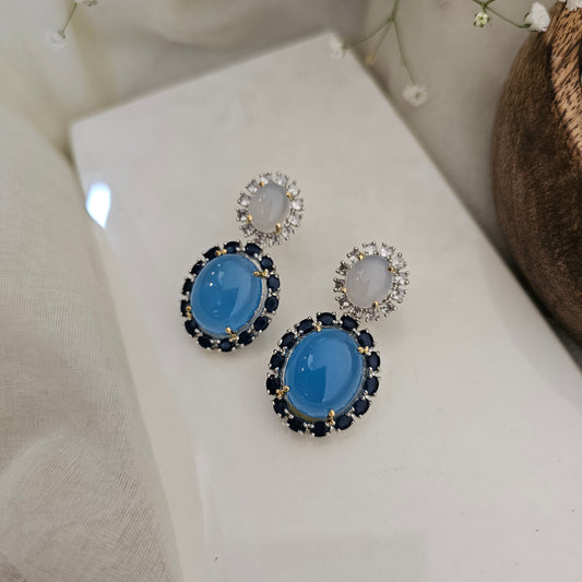 Midnight lagoon earrings