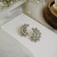 Jade vine studs