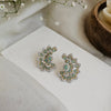 Jade vine studs
