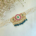 Kundan chokhar set with jhumki
