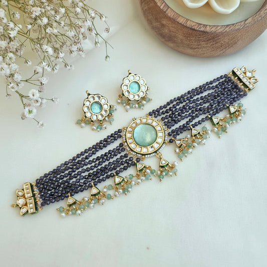 Midnight chokhar set