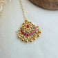 Small kundan maang tikka
