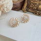 Kundan nad pearl beaded studs