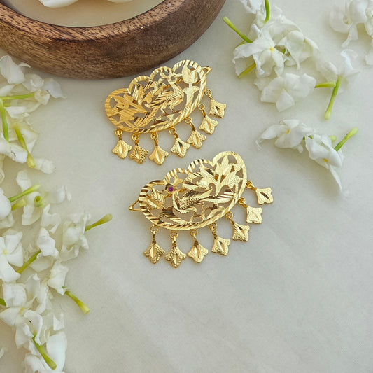 Mayuri hairpins( 1 pair )