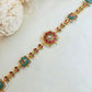 Ruby and firoza headband