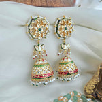 Meenakari traditional jhumka