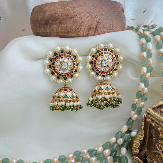Traditional punjabi jhumka