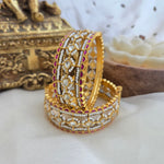 Rajwadi kundan openable kada ( one pair )