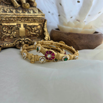 Pacheli openable bangles ( one pair )