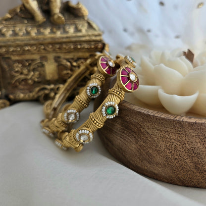 Pacheli openable bangles ( one pair )
