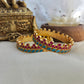 Firozi and pink openable kada ( one pair )