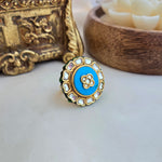 Firoza cocktail ring