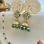 Small kundan jhumki