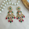 Morni kundan earrings