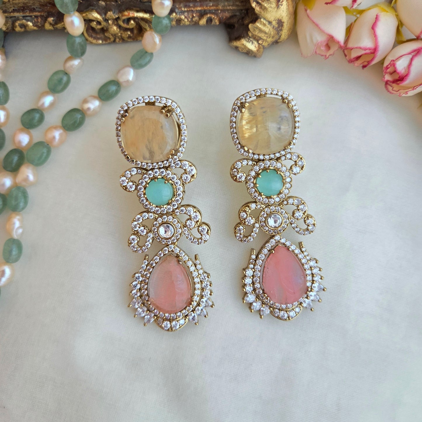 Pastel prism dangles