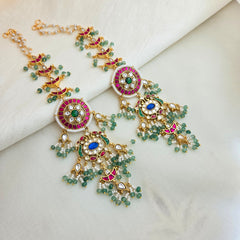 Pachi kundan sahara danglers