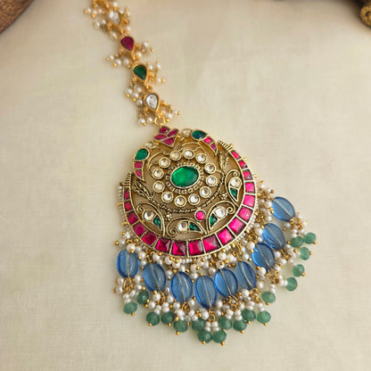 Kundan chokhar and tikka set