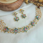 Small flourite necklace set