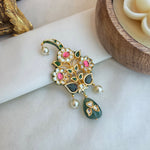 Leaf and floral kalgi