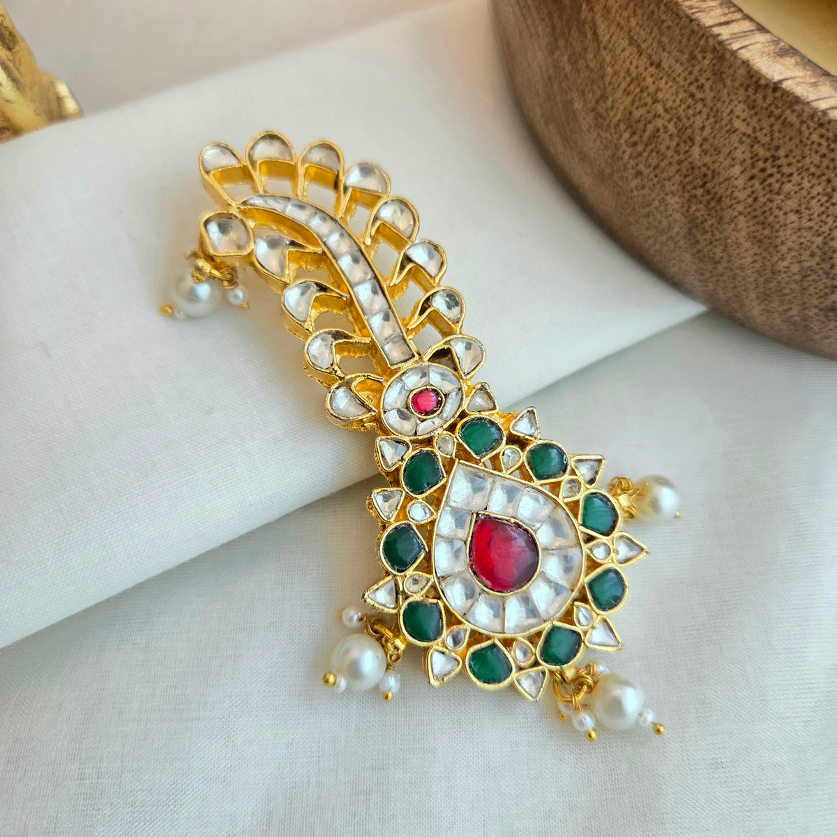 Ruby emerald kalgi