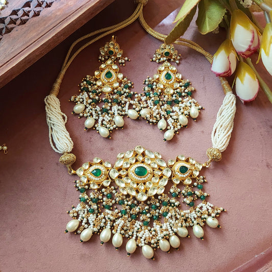 Emerald kundan chokhar