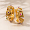Openable Rajwadi Gold-Plated Bangles with Traditional Detailing