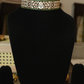 Antique Plated Polki Choker Necklace Set