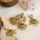 Navratna Chokhar Necklace Set with Matching Earrings