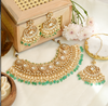Kundan Bridal Necklace Set with Matching Earrings