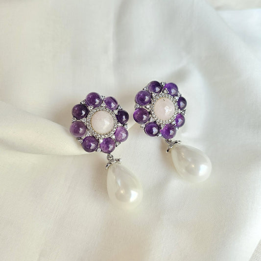 Amethyst and Rose Quartz