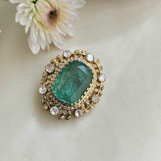 Green Florite Broach