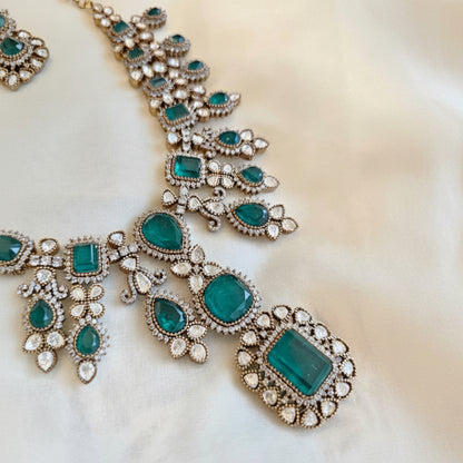 Victorian Emerald Set