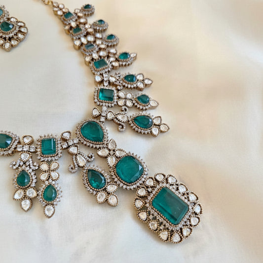 Victorian Emerald Set