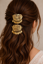 Mayura pipalpatti hairpins( 1 pair )