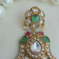 Morni kundan earrings