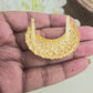 Ruby and gold hairpins( 1 pair )