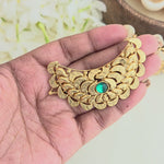 Rajputani chandbali hairclips( 1 pair )