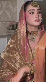 Navratna Chokhar Necklace Set with Matching Earrings