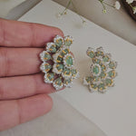 Jade vine studs