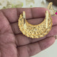 Antique finish moon hairclips( 1 pair  )